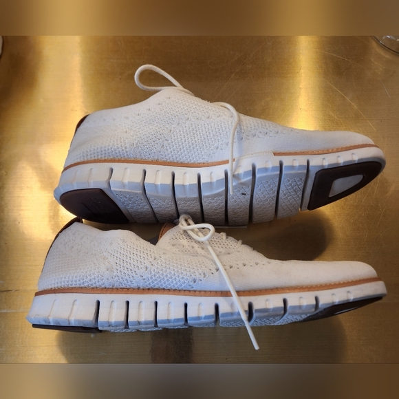 White Cole Haan Lace-Up Men's Shoes Size 10.5 - Picture 2 of 14